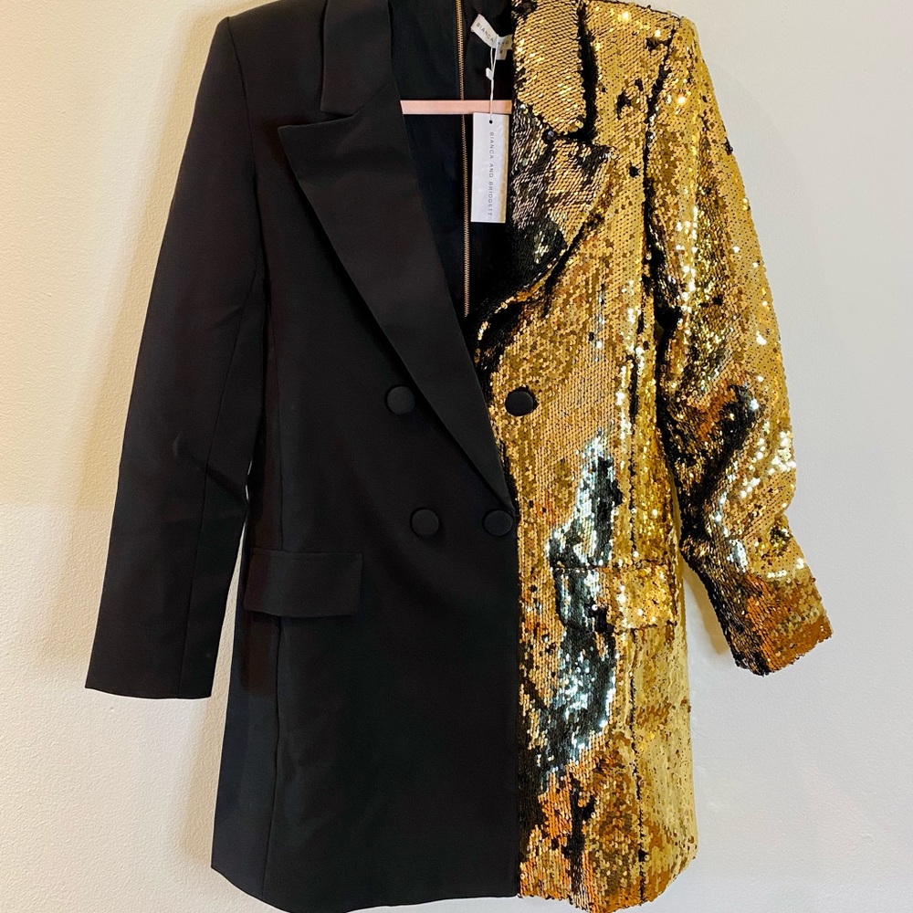 Sequin Suit Dress